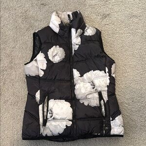 Floral Puffer Vest